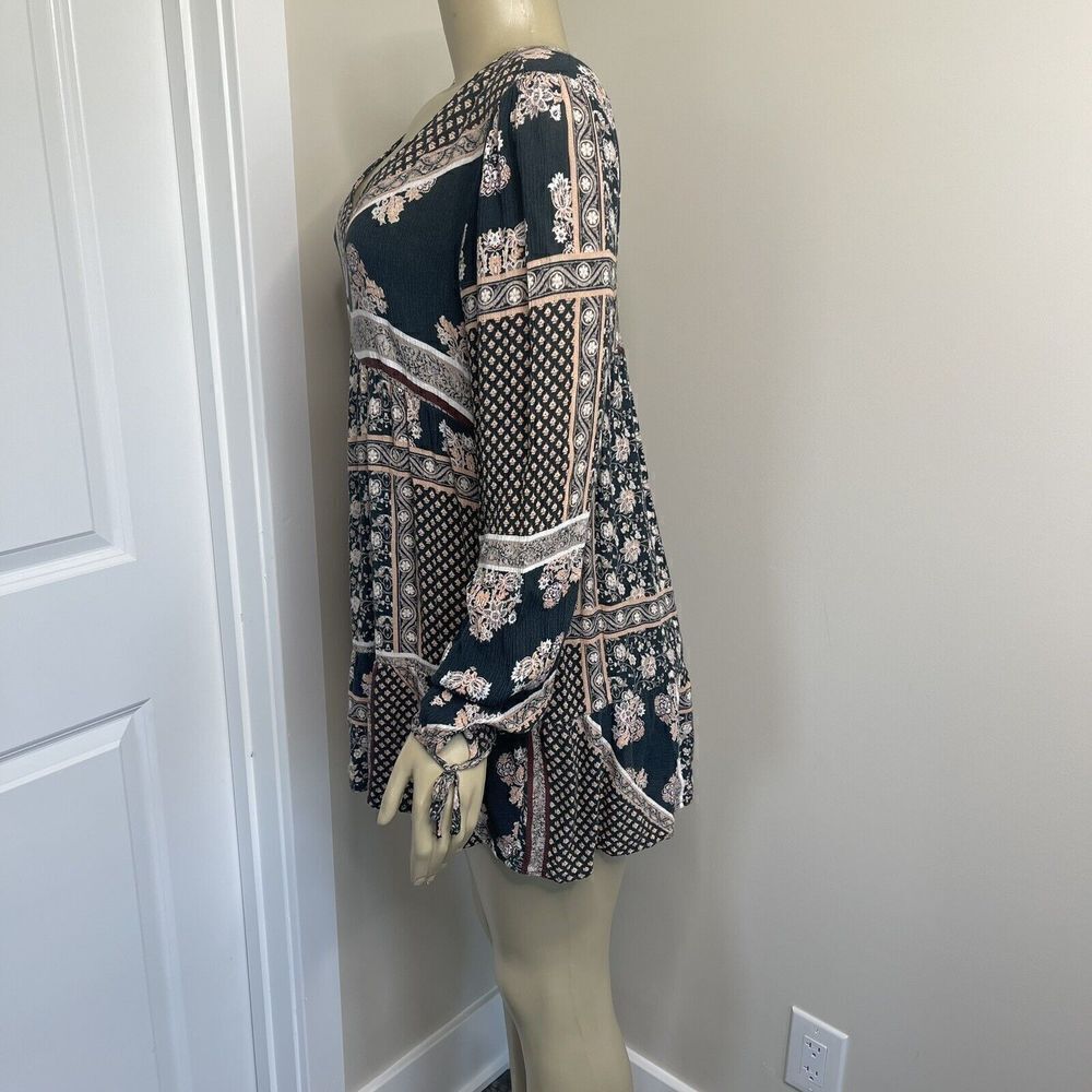 Maurice’s Tunic Top Or Mini Dress Size Small Oversized Boho - Picture 7 of 9